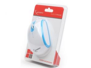 MYSZ GEMBIRD OPTYCZNA 1-SCROLL BLUE/WHITE(USB)(MUS-105-B)
